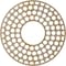 Ekena Millwork Fink Wood Fretwork Pierced Ceiling Medallion, Hickory, 22"OD x 8"ID x 3/8"T CMWP22X22X0375FFHI - alternate 3